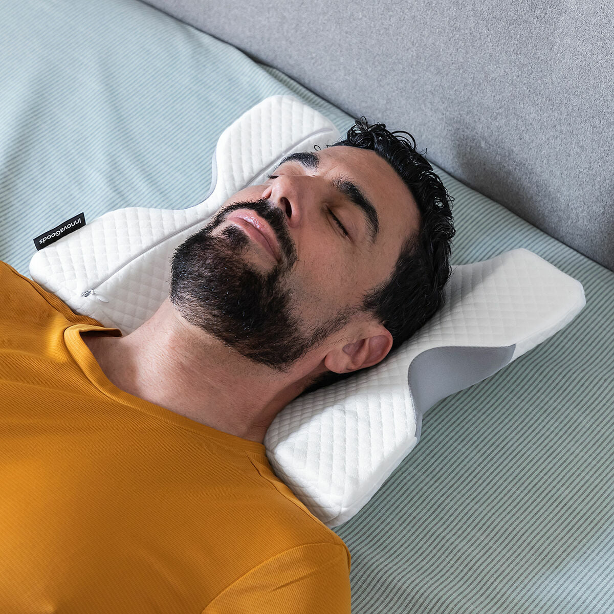 New Bed Ergonomisch Visco-elastisch Hoofdkussen Nekklachten, Voor Nek En Rugondersteuning New Bed Ergonomisch Visco-elastisch Hoofdkussen Nekklachten, Voor Nek En Rugondersteuning